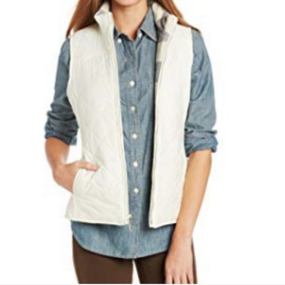 Pendleton Double Time Buffalo Check Vest Size Lar… - image 2